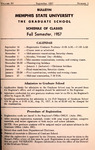 1957 September, Memphis State University bulletin
