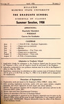 1958 April, Memphis State University bulletin