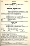 1959 April, Memphis State University bulletin