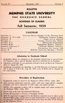 1959 September, Memphis State University bulletin