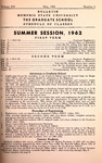 1962 May, Memphis State University bulletin
