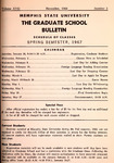 1966 November, Memphis State University bulletin