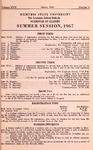 1967 March, Memphis State University bulletin