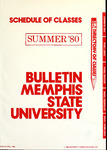 1980 April, Memphis State University bulletin
