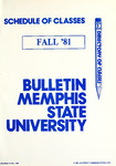 1981 July, Memphis State University bulletin