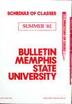 1982 April, Memphis State University bulletin