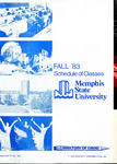 1983 Fall, Memphis State University schedule of classes