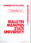 1983 Summer, Memphis State University schedule of classes