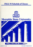 1984 Fall, Memphis State University schedule of classes