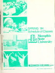 1984 Spring, Memphis State University schedule of classes