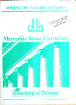 1989 Spring, Memphis State University schedule of classes