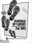 1993 Fall, Memphis State University schedule of classes