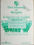 1996 Spring, University of Memphis schedule of classes