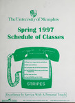 1997 Spring, University of Memphis schedule of classes