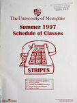 1997 Summer, University of Memphis schedule of classes