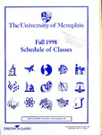 1998 Fall, University of Memphis schedule of classes