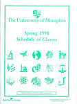 1998 Spring, University of Memphis schedule of classes