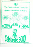 2000 Spring, University of Memphis schedule of classes