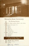 1963 February, Memphis State University Bulletin