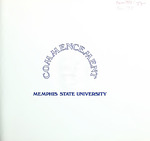 Memphis State University commencement, 1975 December. Program