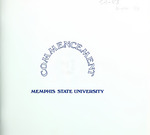 Memphis State University commencement, 1976 December. Program
