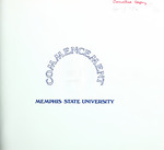 Memphis State University commencement, 1976 May. Program