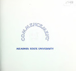 Memphis State University commencement, 1979 August. Program