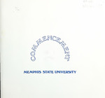 Memphis State University commencement, 1979 December. Program