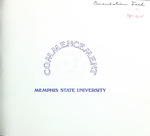 1981 May Memphis State University commencement program