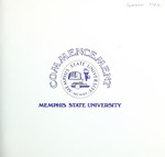 Memphis State University commencement, 1982 August. Program