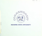 Memphis State University commencement, 1984 May. Program