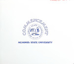 Memphis State University commencement, 1985 August. Program