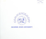 Memphis State University commencement, 1986 December. Program