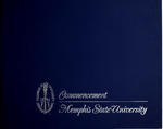 Memphis State University commencement, 1992 August. Program