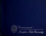 Memphis State University commencement, 1993 August. Program