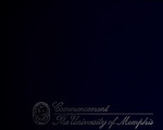 1995 August University of Memphis commencement program