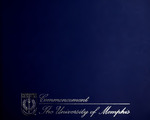 University of Memphis commencement, 2010 August. Program