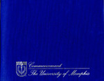 University of Memphis commencement, 2013 May. Program