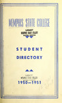 1950-1951 Memphis State College directory