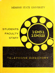 1961-1962 Memphis State College directory