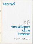 Annual Report of the President, Memphis State University, 1975-1976