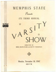 Memphis State College Varsity Show program, 1942