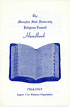 Memphis State University Religious Council Handbook 1964-1965